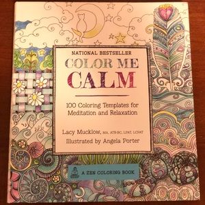 National Bestseller Color Me Calm for Meditation